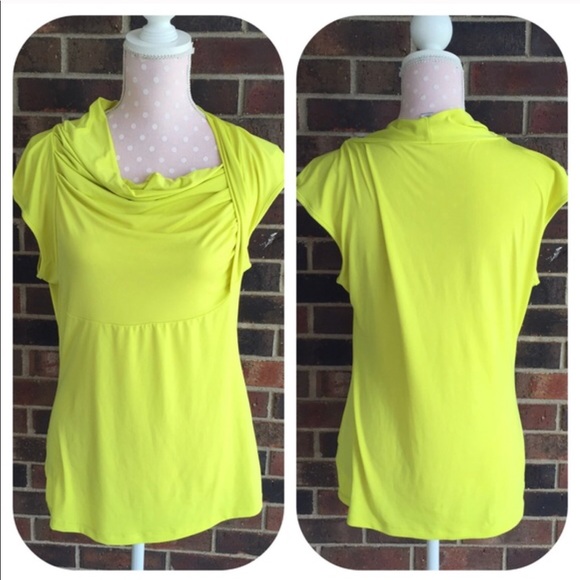 Worthington Draped Front Top Size M S26 - Picture 3 of 3